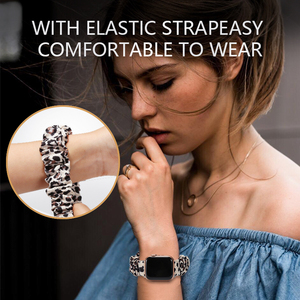 OEM-pulsera elástica personalizada para niñas, pulsera de tela para <span class=keywords><strong>apple</strong></span> - Product Image 6