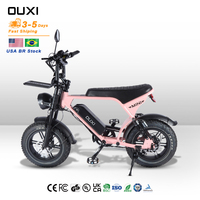 Mini Vélo Électrique Fat Bike V8 pour Adolescents, 250W 36V 10.4Ah, Batterie Amovible, Poignées en Caoutchouc, Construction Robuste, Conduite Sûre, Fatbike