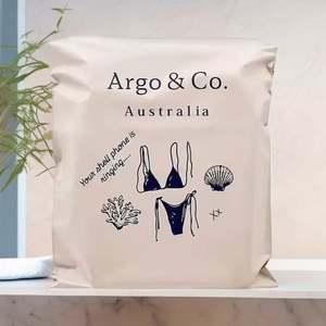 Bolsa de Correo Ecológica Personalizada, Bolsa de Envío de Poli a Base de Plantas, Bolsa de Correo para Camisetas, Bolsa de Poli para Ropa - Product Image 1