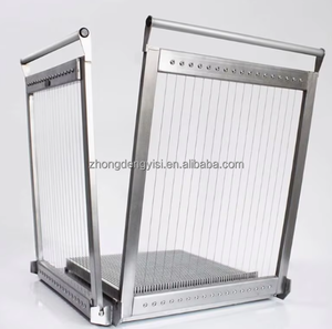 <b>Confectionery</b> Cutting Machine Slicer Manufacturer Guitar Cake Cutter Manual Double Blade Cake Cutting Machine - Product Image 2