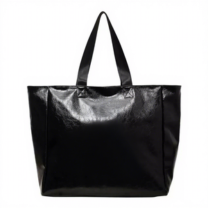 Individuelles Logo Wasserdichtes PU-Material Reißverschluss Diebstahlsichere Tasche Seitliche Aufbewahrungstasche Leichtgewichtige Sport-Reise-Damentaschen - Product Image 5