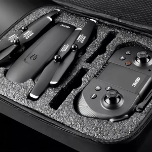 Drone RC F6 en gros avec caméra 4K, télécommande, quadricoptère pliable pour débutants, portée 2KM, fonction Follow Me, lumières LED, en plastique ABS - Product Image 6