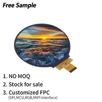 Gratis sampel 0.96 ~ 10.1 inci modul Panel TFT IPS kecil antarmuka LVDS MCU SPI RGB resolusi kustom layar sentuh layar LCD