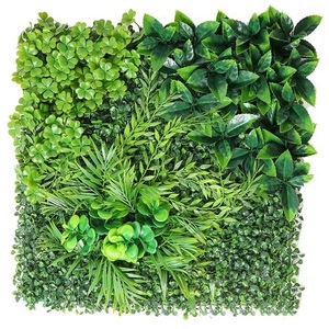 Panel de plantas de pared de selva artificial personalizado jardín <span class=keywords><strong>vertical</strong></span> verde interior o exterior - Product Image 4