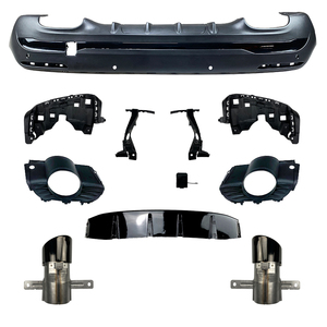 AMP-Z <span class=keywords><strong>prix</strong></span> usine H247 diffuseur de pare-chocs arrière lèvre arrière tuyau d'échappement pour Benz GLA35 GLA45 <span class=keywords><strong>GLA</strong></span> H247 <span class=keywords><strong>2020</strong></span> + accessoires de voiture - Product Image 2