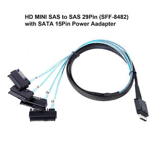 OCuLink PCIE SFF-8611 4i в MINISAS 8482 2-в-1 высокоскоростной кабель для преобразования жесткого диска для электроники - Product Image 2