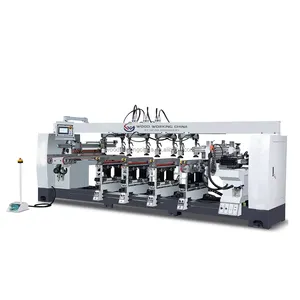 Automatic Panel Furniture Production Line Vertical Horizontal Drilling Multi Row Drill For Wood