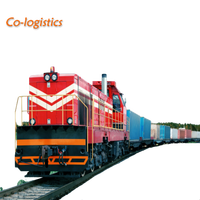 Fret ferroviaire/ferroviaire de Shenzhen vers UK/France/Italie/Pologne porte à porte, y compris tous
