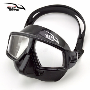 KEEP DIVING Professionnel Anti-buée Grand Champ de Vision Faible Volume Plongeur Lentille Courbée en Fibre de Carbone Léger DM 405 - Product Image 6