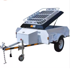 750kg semi-<span class=keywords><strong>remorque</strong></span> capacité de chargement Camping tente voiture <span class=keywords><strong>remorque</strong></span> acier spécial - Product Image 2