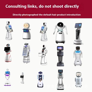 หุ่นหุ่นอัจฉริยะใช้แสดงสินค้าและต้อนรับแขกได้ใช้สำหรับโรงแรมร้านอาหารแผนกต้อนรับส่วนหน้าเพื่อการโฆษณาเชิงพาณิชย์และต้อนรับแขก - Product Image 6