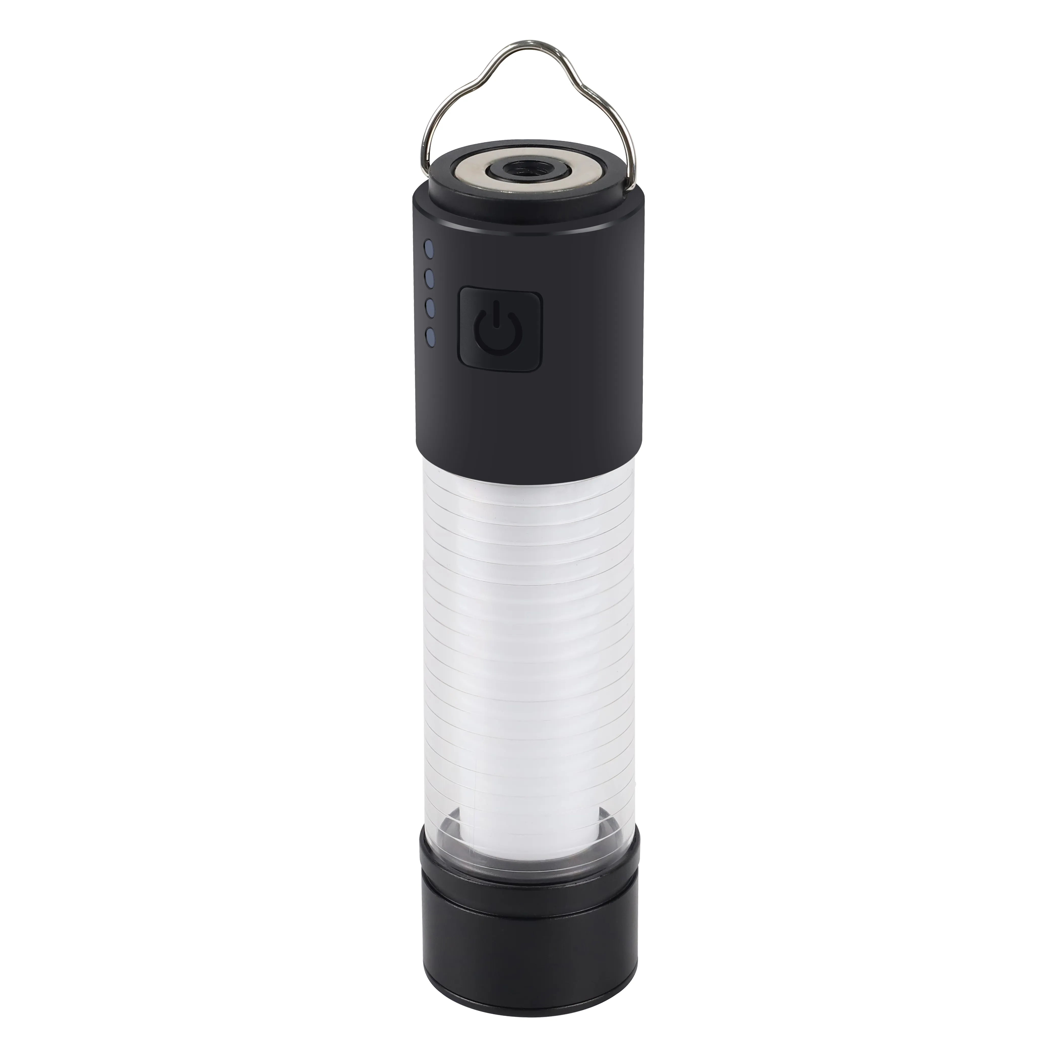Lanterna da campeggio ricaricabile personalizzata magnete appeso tenda luce decorazione esterna torcia a LED luci da campeggio