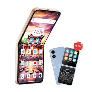 Téléphone pliable vertical 6,6 pouces AMOLED Appareil photo 100MP Android 15 Version eurasiatique Achetez-en un, obtenez-en un gratuitement Cadeau de Noël - Product Image 1