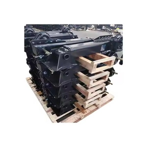 Pièces de semi-remorque d'atterrissage hydraulique de 28 tonnes Nouveaux matériaux Tuning Shocks Strut Systèmes de suspension Train d'atterrissage pour remorque - Product Image 2