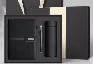 Nouvel Arrivage 2026 – Coffret Cadeau d'Affaires de Luxe Tendance : Parapluie en Acier Inoxydable avec Impression UV, Tasse Isotherme, Carnet, Stylo et Clé USB - Product Image 4