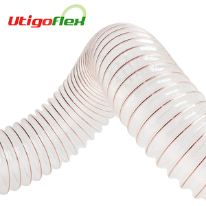 Conducto de aire <span class=keywords><strong>flexible</strong></span> corrugado, manguera de Pu, conducto de manguera de succión de poliuretano - Product Image 2