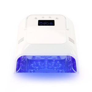 Heat Dissipation 108W Pro Cure LED Nail Lamp with Cooling Fan 42 Pieces LEDs Rechargeable UV Dryer - Product Image 3