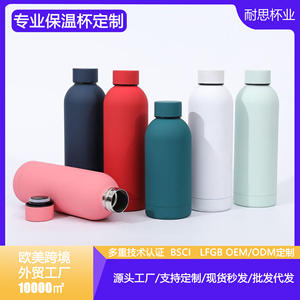 Bouteille isotherme sport en acier inoxydable rose, double paroi 304, pour usage extérieur - Product Image 5