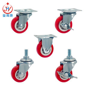 Rodízios De 2 Polegadas Conjunto De <span class=keywords><strong>4</strong></span> Rodízios Pesados Com Freios Rodízios De Bloqueio Siloroso - Product Image 4