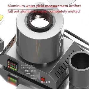 Four de fusion de métaux à induction pour l'or, le cuivre, l'argent, l'aluminium, résistant aux hautes températures - Product Image 3