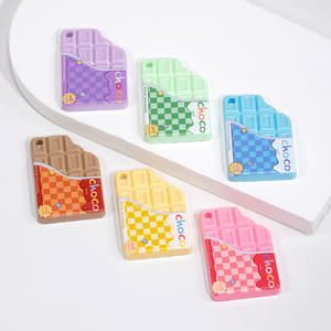 ที่มีคุณภาพสูงเรซินเสน่ห์งานฝีมือช็อคโกแลต DIY ครีมกาวโทรศัพท์มือถือรองเท้าอุปกรณ์เสริมผมสร้อยคอ - Product Image 2