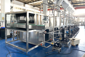 Hoàn thành tự động xoài cam nước ép trái cây đóng chai điền máy dây chuyền sản xuất - Product Image 5