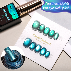 HONEY GIRL Inodore Résine Gelée Perle De Verre Paillettes Coloré Cateye UV Vernis À Ongles Gel Collection HEMA Free Magnetic Cat Eye - Product Image 5