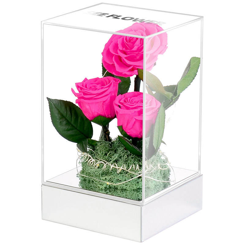 Three flowers of Ferroid powder