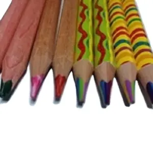 리드 3.0 4.0 무지개 coloredr 연필 삼각형 드로잉 연필 4 색 리드 연필