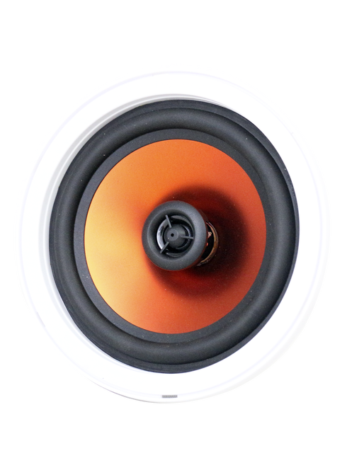 Ben and Fellows 6-Inch High-Efficiency Two-Way Indoor Ceiling Speaker PA Audios 15W at 100V 60W at 8 Ohms Durable Plastic