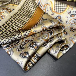 2022 Hot Selling China Wholesale 100% Silk Scarf 90 Hand Rolled