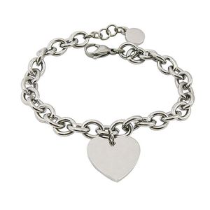 Ensemble de bracelets à breloques classiques en acier inoxydable plaqué or, épais, avec origine des matériaux vérifiée, approvisionnement économique - Product Image 2