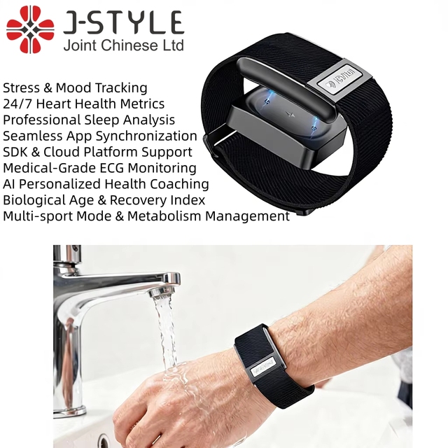 JCVital V8 Smart Bracelets Jeune OEM ODM SDK Available Multiple Sports Mode Wearable Smart Fitness Bracelets Dongguan Factory