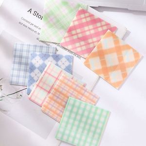 HengXin Transparent Sticky Note With Grid Popular School Supplies Cute Stationery Memo <b>Pad</b> Self-adhesive 3*3 - Product Image 6