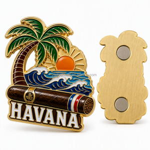 Aimant <span class=keywords><strong>de</strong></span> réfrigérateur en métal émaillé personnalisé en gros, thème <span class=keywords><strong>Cuba</strong></span> Havana, souvenir touristique, <span class=keywords><strong>pour</strong></span> collection <span class=keywords><strong>de</strong></span> cadeaux <span class=keywords><strong>de</strong></span> <span class=keywords><strong>voyage</strong></span> - Product Image 2