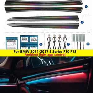 Accesorios para Automóviles Autowellus, Luz Ambiental LED para Serie 5 F10 F11 F18 <span class=keywords><strong>M5</strong></span> 518d 520d 525d 535i 528i, Tira Iluminada de <span class=keywords><strong>10</strong></span> W - Product Image 1