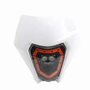 Faro delantero LED Universal para motocicleta <span class=keywords><strong>KTM</strong></span> EXC <span class=keywords><strong>SX</strong></span> <span class=keywords><strong>125</strong></span> 250 300 Enduro <span class=keywords><strong>Motocross</strong></span> Dirt Pit Bike accesorio delantero - Product Image 3
