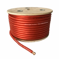 FLEX caucho PVC 2GA cobre puro 2/0 AWG OFC Cable de alimentación 0 calibre Cable de alimentación de audio para sonido de audio de coche