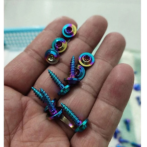 Taming Lớp 5 bu lông và ốc vít Torx thô baut Titan mentahan bu lông xe máy GR5 baut TITAN Việt Nam buộc ốc vít - Product Image 4