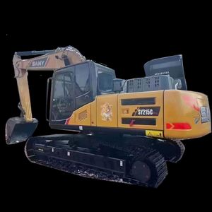 Excavadora de Construcción de Marca China SANY 215, Excavadora SANY SY215C Usada, Excavadora de Orugas Usada de 21 Toneladas a Bajo Precio - Product Image 2