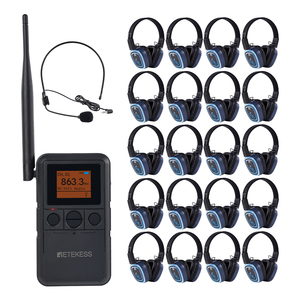 Handheld Portable Hi-Fi Silent audio quiet party disco Headphone system Digital Display BT Bass Boost For Yoga TA003P TA004S - Product Image 6
