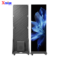 Pantalla LED para Interiores X-color P1.86 de 640*1920mm y 960*1920mm, Gabinete de Aluminio Fundido a Presión, Mantenimiento Frontal, Señalización Digital