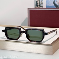 JMM ASTAIRE 45-22-146 Lunettes de soleil pour hommes et femmes de qualité supérieure, lunettes de soleil de créateur, style punk classique, luxe UV400 avec boîte