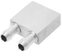 Bloc de refroidissement à eau liquide TEC en aluminium, Multi modèles, pour radiateur graphique CPU, bloc de refroidissement à eau en aluminium