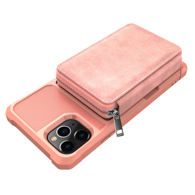 Boshiho Phone Wallet Case Multi Function with Magnetic PU Leather card holder wallet Two in One Wallet Style