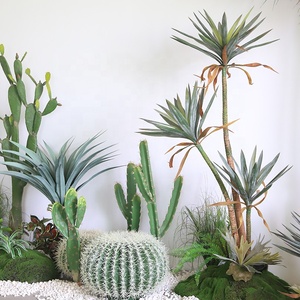 Giá bán buôn Chất lượng cao nhân tạo Yucca cây ngoài trời Vườn thân thiện với môi bền tất cả các mùa sân sau phòng ngủ không - Product Image 5