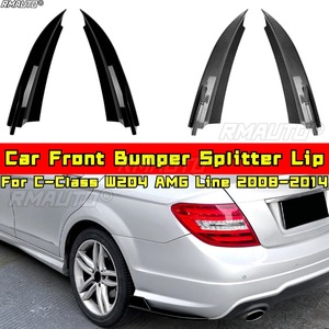 สปอยเลอร์กันชนหลัง ลิปสปลิตเตอร์ ฝาครอบดิฟฟิวเซอร์หลัง สำหรับ Mercedes Benz C-Class W204 AMG Line 2008-2014 ชุดแต่งรถยนต์ - Product Image 2