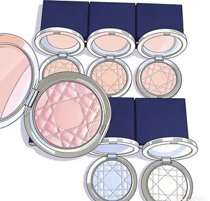 Paleta de contorno de cuero plateado de alto brillo al por mayor con tecnología de polvo para hornear, productos de belleza minerales y herbales - Product Image 4