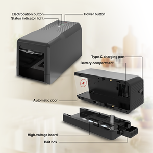 Szijzek New Hot Sale High Effective Electrical Mice Trap <strong>Electronic</strong> Rodent Mice <strong>Rats</strong> <strong>Killer</strong> - Product Image 6