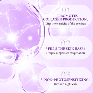 Crema Contorno de Ojos Antiarrugas Instantánea OEM/ODM, Ácido Hialurónico, Vitamina C, Orgánica, Vegana, Herbal, Elimina Bolsas en los Ojos, Ojeras, Reafirmante - Product Image 4